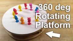 Rotary table for photo and video