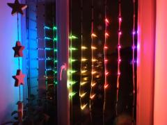 Garland with a heart on February 14